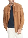 mens Fleece Shirt Jacket