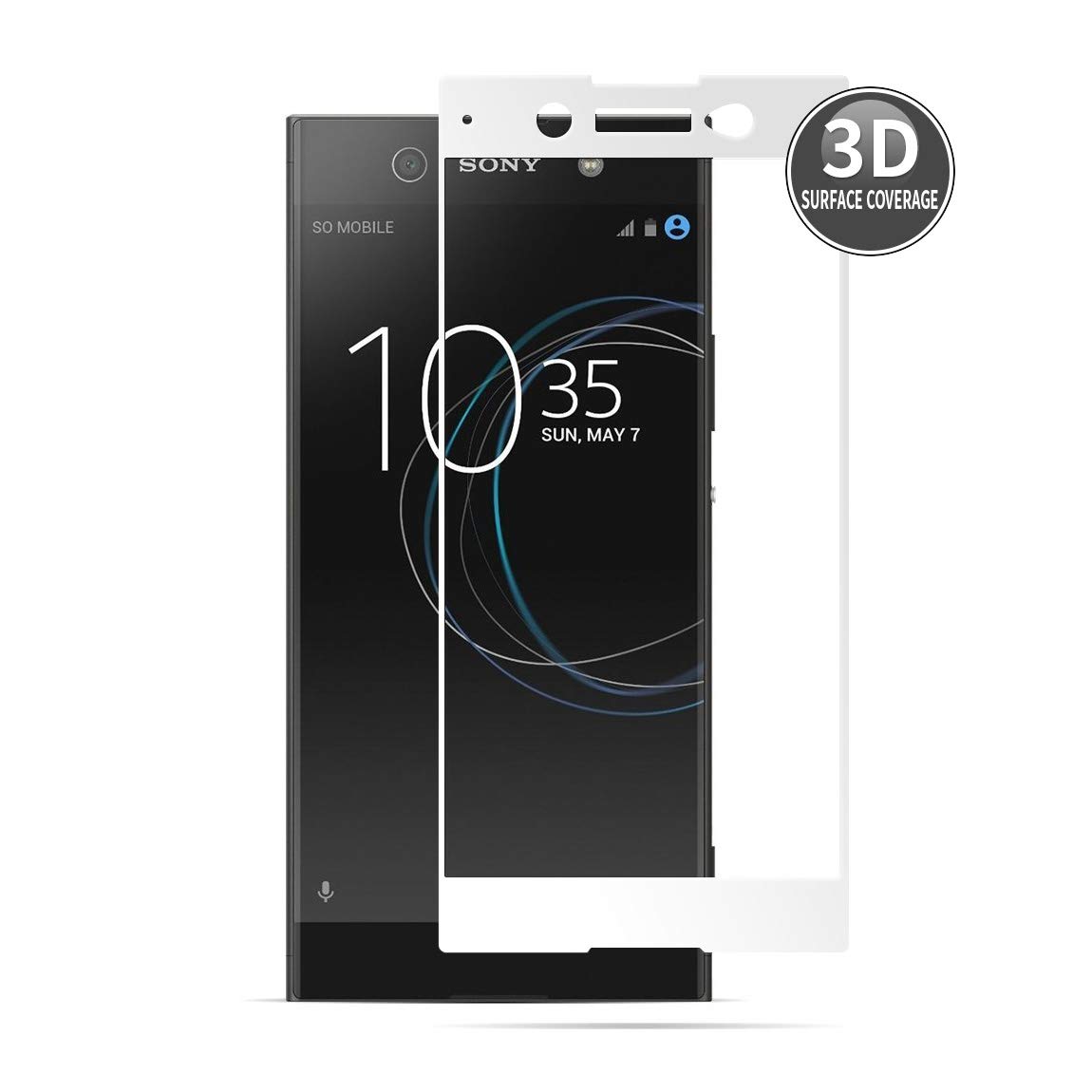Pellicola Protettiva 3D In Vetro Temperato 9H Per Huawei P10 - Copertura Completa, Anti-impronta