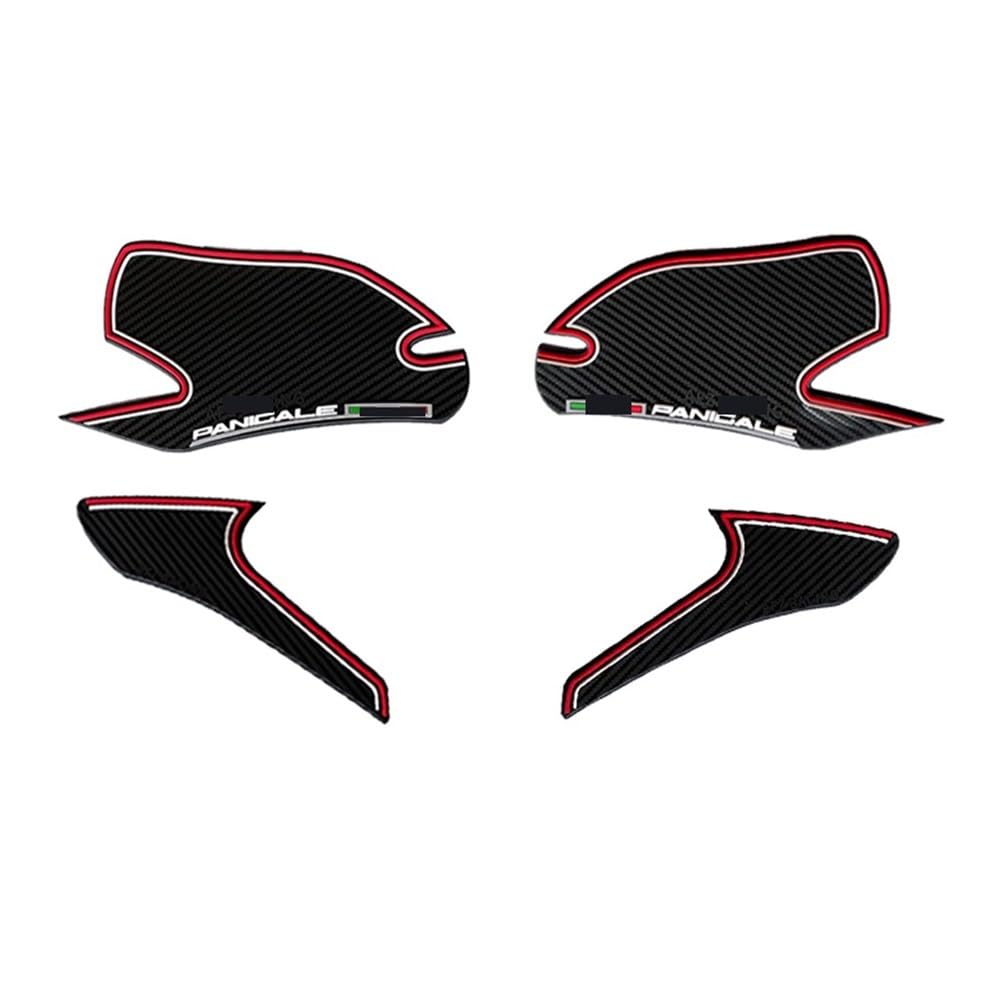 Motorcycle Tank Pad Fuel Tank Sticker Fuel Tank Cap Sticker Pad Traction Decal for Du&Cati 959 1299 Panigale Motorcycle Tank Pad