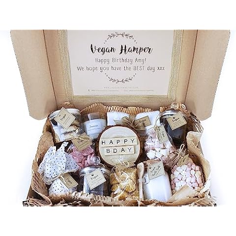 Personalised Vegan Gift Box Hamper Cover