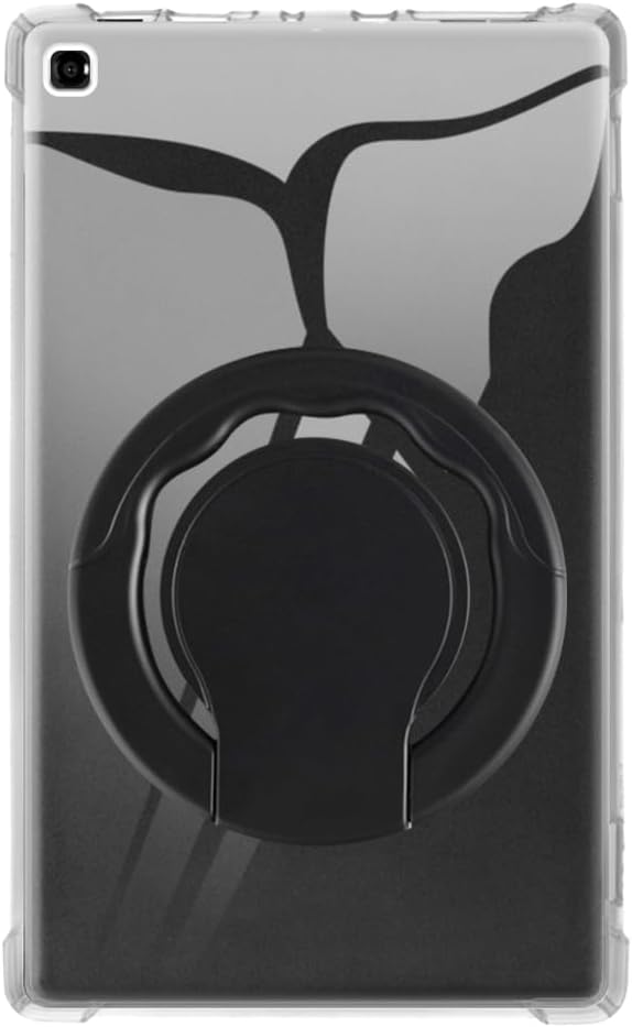 Case and Ring Stand for Kindle Fire HD 8 7th Generation - Clear