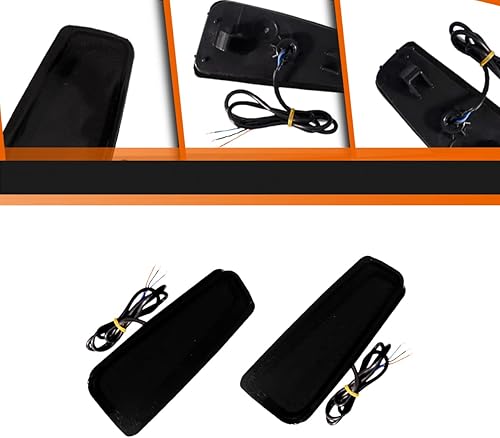 Miniatura 10 de ADIIL Reflector de parachoques trasero, luces de freno traseras LED rojas, luces antiniebla para 15-20 Subaru Outback Reflectores de parachoques