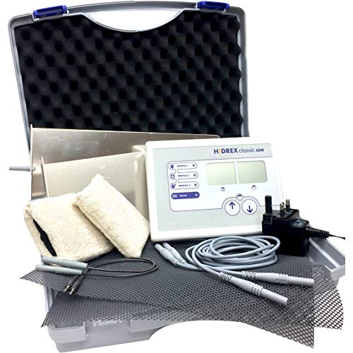 Hidrex ClassicION Set Pulsed and Direct Current Iontophoresis Machine for Hands, Feet & Underarms