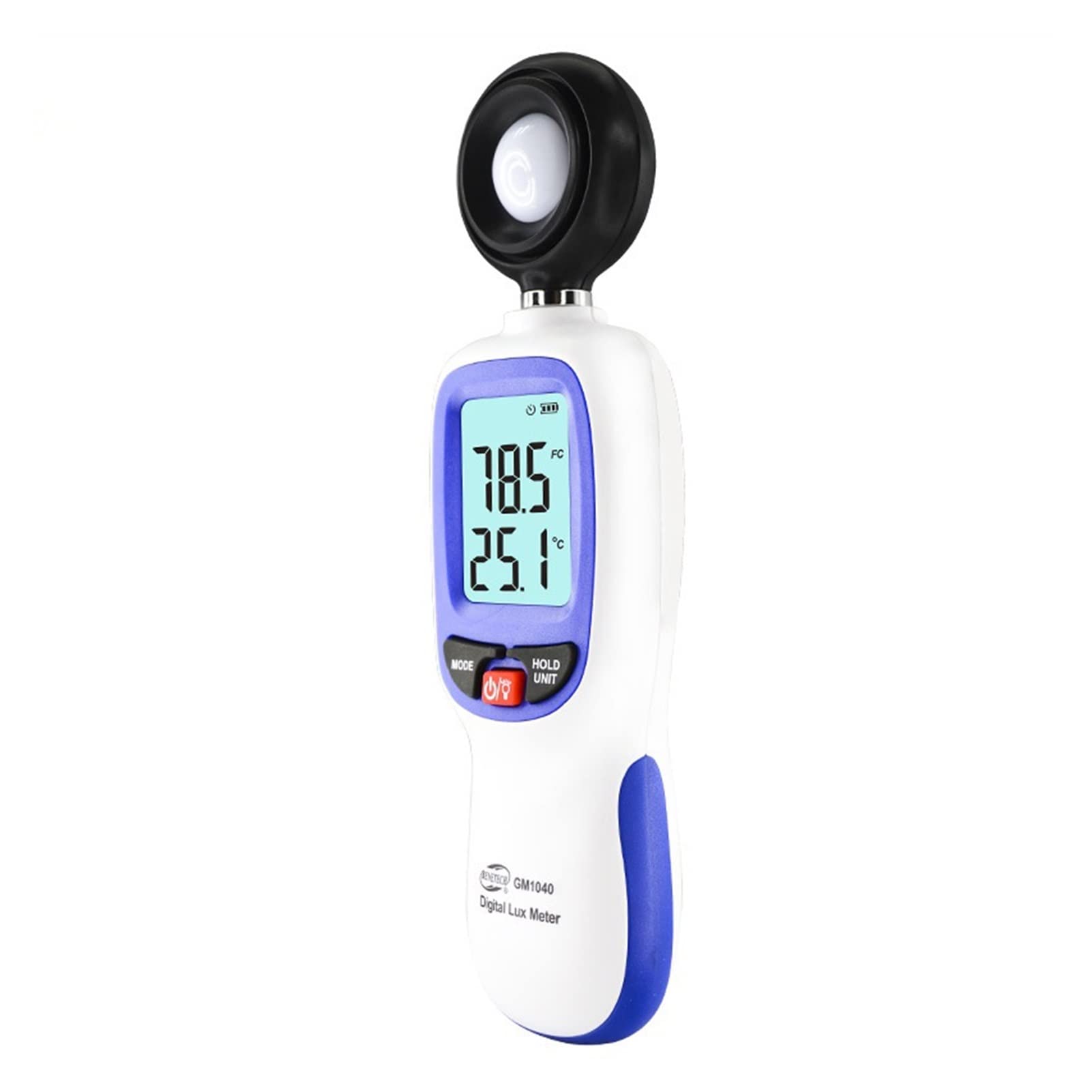 Medidor de luz, GM1040 / 1040B Medidor de iluminancia Medidor de iluminancia digital Medidor de luz Medidor de luz Tester de brillo(1040B With Bluetooth app)