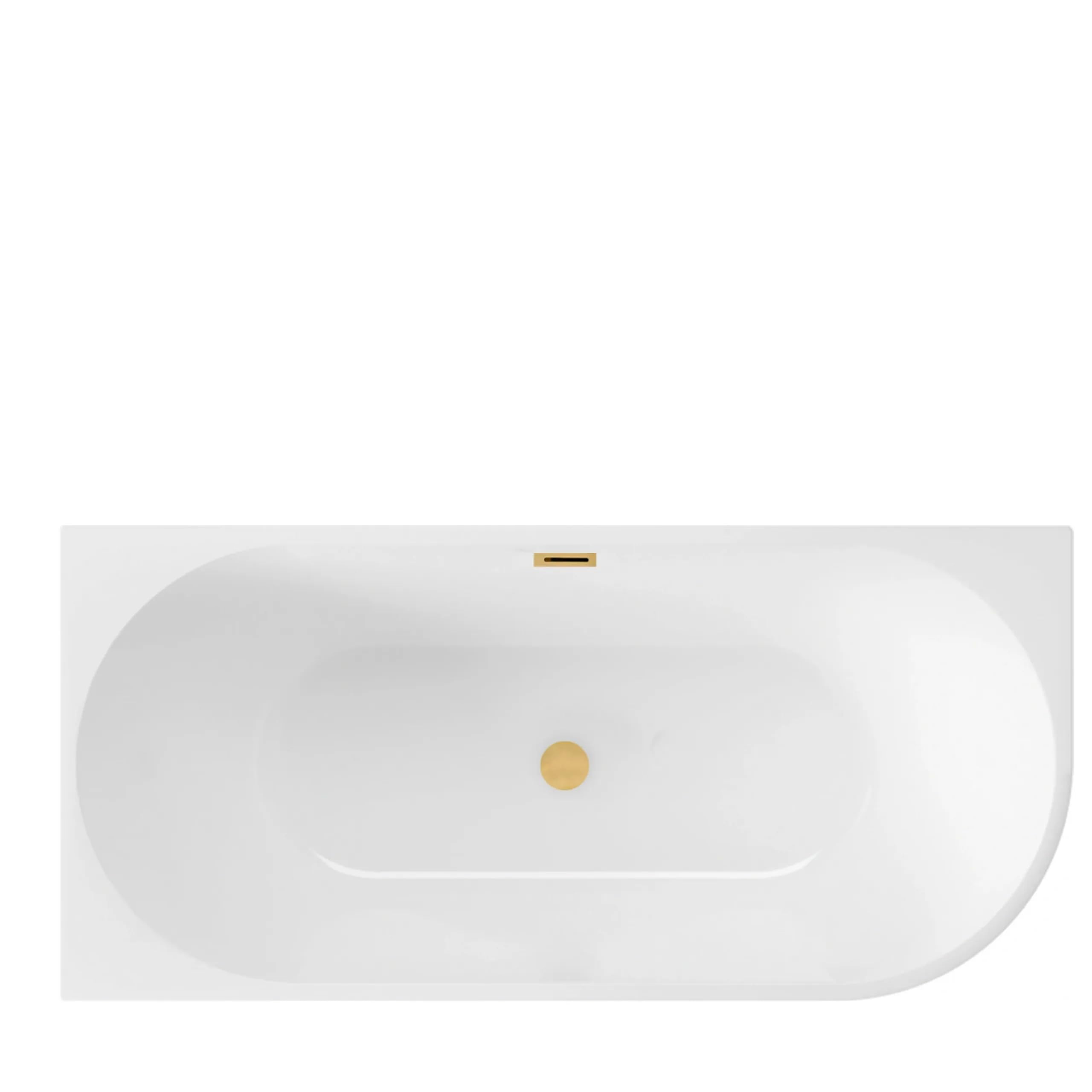 Vasca da bagno angolare autoportante a sinistra, AquaUno 170 x 80 cm