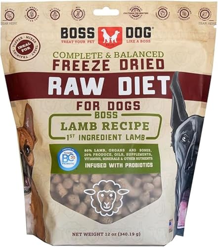 Boss Dog Complete & Balanced Freeze Dried Raw Diet for