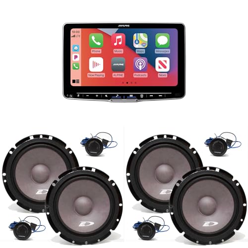 Receptor Multimedia Alpine ILX-F509 Halo9 9" con 2 pares SXE-1751S 6.5"