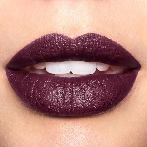 Image of REVLON Super Lustrous Luscious Matte Lipstick, 80% Conditioning Ingredients, intance color, Waterproof, Long-Lasting, 100% Vegan Lipstick, Black Cherry (021), 4.25 gm