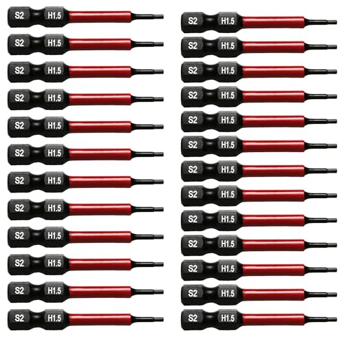 Embout hexagonal H1,5 mm en acier S2 de haute précision TMAX - 2