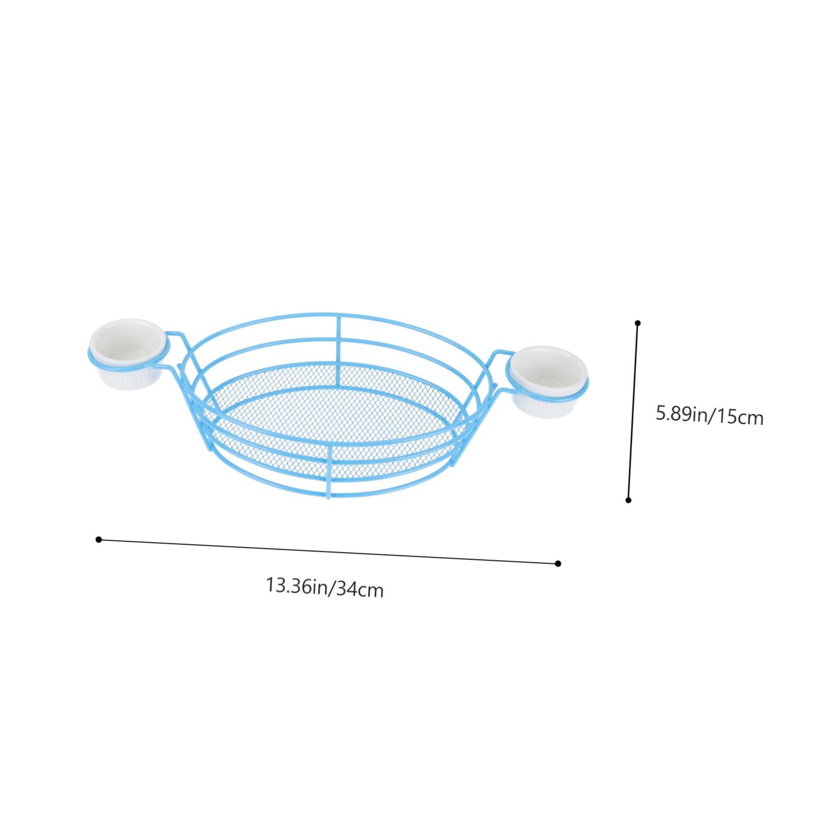 STOBAZA Creative Food Basket for Fries Snacks Stylish Serving Container for Home Restaurant Parties Attractive Design for French Fries Fried Foods for Kitchen