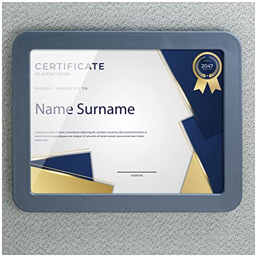 Officemate Verticalmate Acte Slate Gray pour harmoniser votre espace de télétravail
