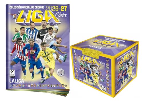 Album + Caja con 50 Sobres de LaLiga 26-27