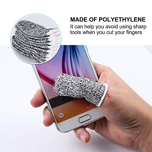 Healifty Resistente Ao Corte Dedo Dedeiras Luvas Dedo Protetores Guardas para O Trabalho Na Cozinha