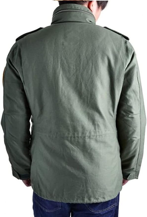 Men's Taxi Driver Jacket Millitary Green Robert De Niro Classical Cotton Jacket2