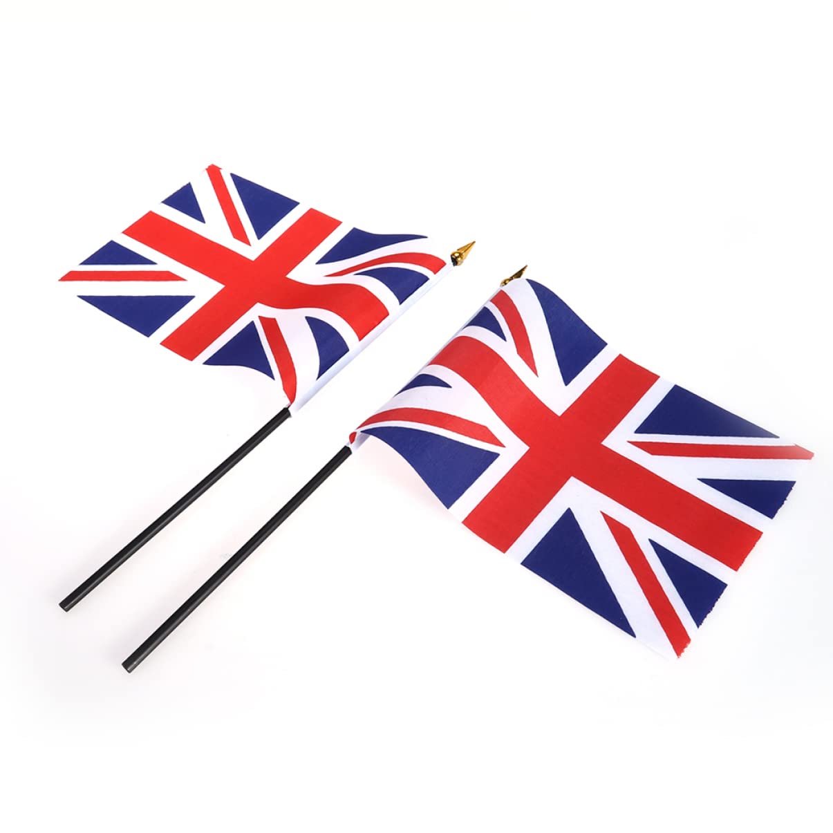 POPETPOP 3 Juegos Mano Ondeando La Union Jack De Cacerola Banderín Union Jack Union Jack Flag Deportivas Pequeñas Del Unido Union Jack 50 Uds * 3