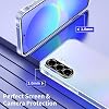Coverzone Galaxy S26 ile uyumlu Kılıf Süper Şeffaf ve pürüzsüz yüzeyli Kamera Korumalı Yüksek Kalite Silikon Kapak Şeffaf