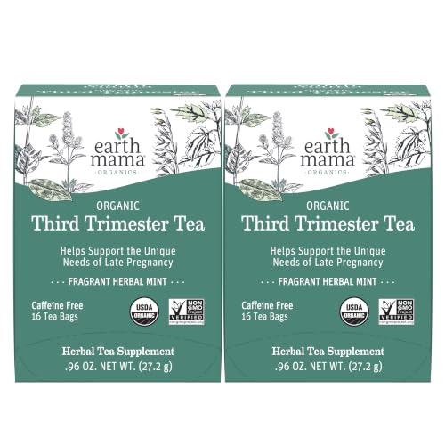 Earth Mama Organic Third Trimester Tea - 16 Count (Pack of...