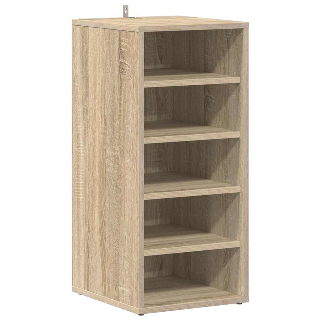 Schuhschrank Dub Sonoma, 31,5 x 35 x 70 cm, Verbundholz 5