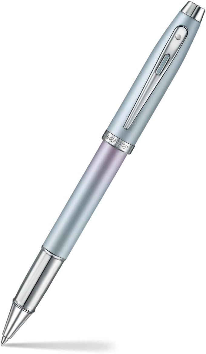 Sheaffer Expressions 100 Ballpoint Pen, Blue and Pink Pearlised Gradient (Rollerball Pen)