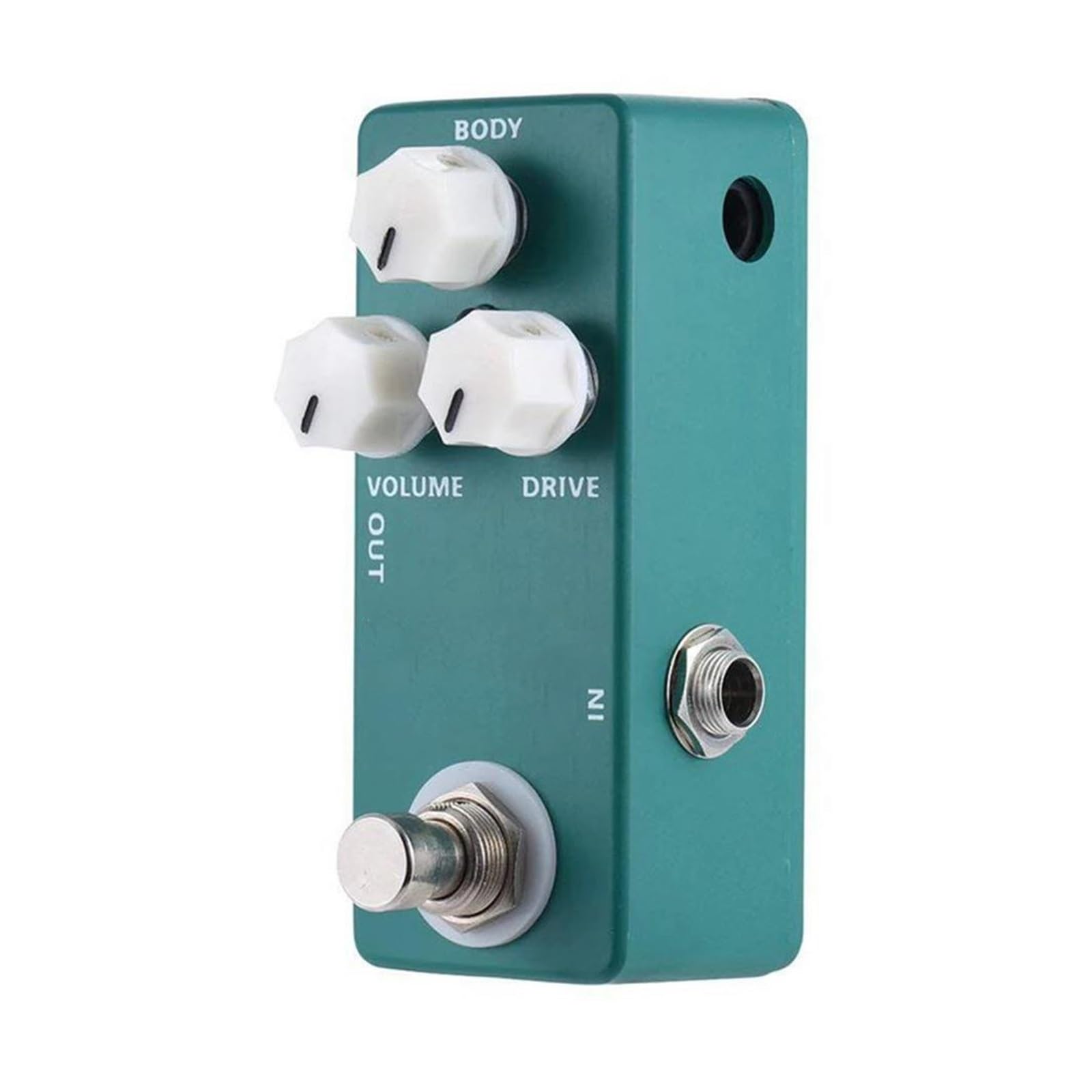 Overdrive Mini Pedał Efektów Gitarowych True Bypass W Metalowej Obudowie Akcesoria Do Instrumentów