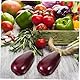 PRETYZOOM 6stücke Teiliges Künstliche Aubergine Modell Dekoration Für Restaurant Und Küche Realistisches Gemüse Für Fotorequisiten Und Lehrmittel