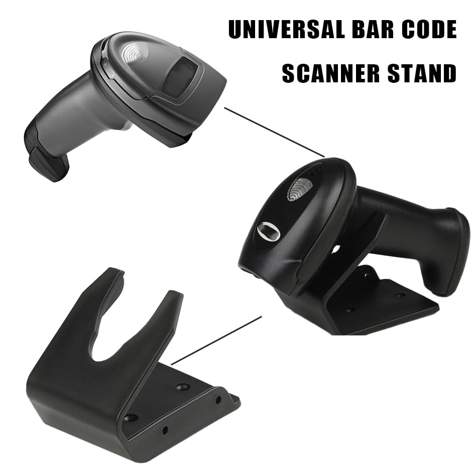 Support mural universel pour scanner de codes-barres avec visserie incluse Modèle A - 5