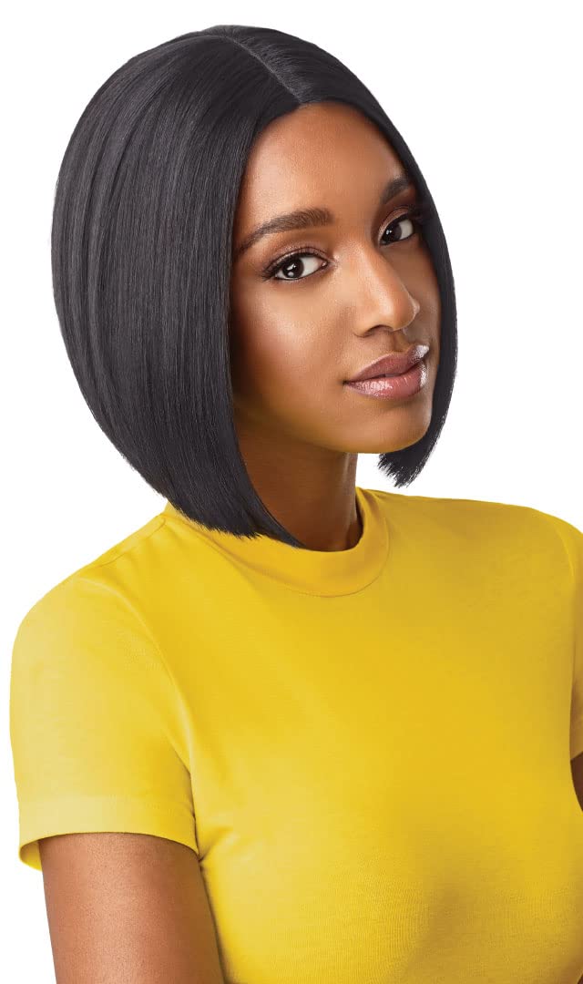Outre The Daily Wig Synthetic Hair Lace Part Wig - ZENYA (Color:1B Off Black)