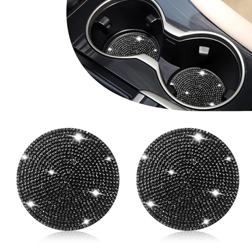 2PCS Portavasos con Piedras para Carro Universal miniatura 1