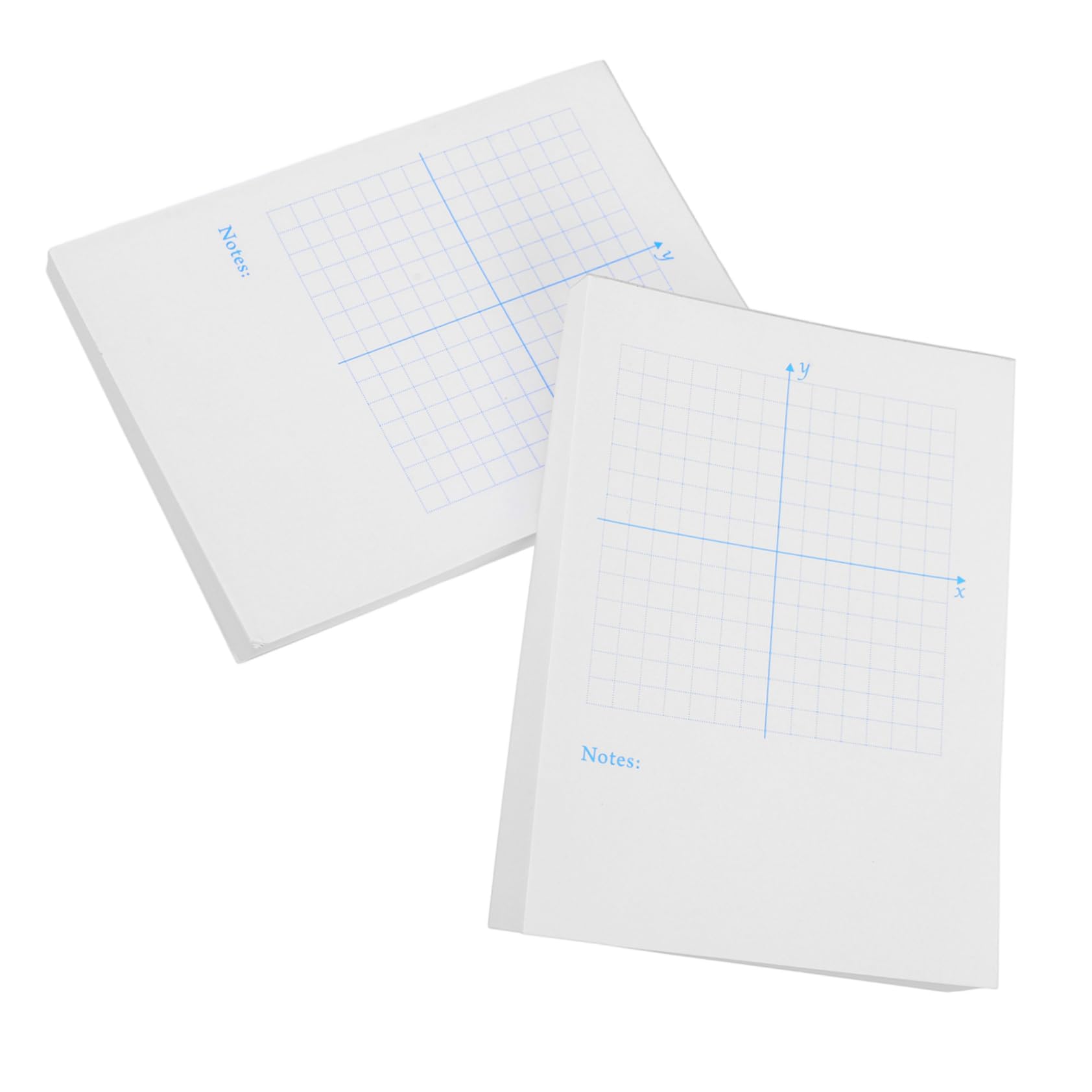 ARTIBETTER 4 Pezzi 2 fornitura di matematica carta grafica foglio da disegno di matematica accessorio di matematica carta con griglia matematica bianca