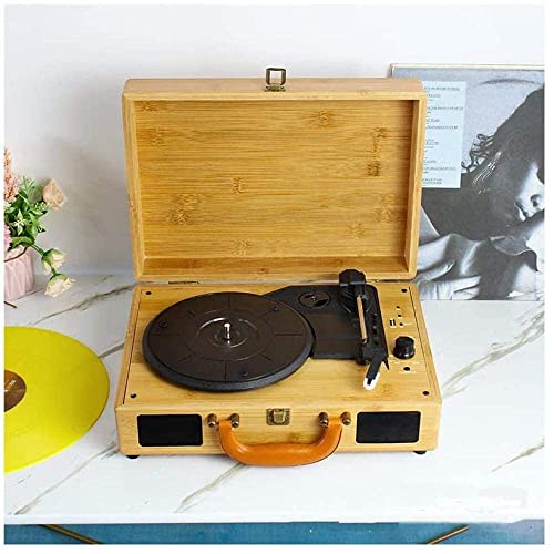 TAISK Tourne-Disque, Boîte à Musique Vintage Valise Platine Vinyle avec Bluetooth & USB-Classic Ledermaterial Style… - Les Beatles, Paul McCartney, John Lennon, RIngo Starr, George Harrison TAISK Tourne-Disque, Boîte à Musique Vintage Valise Platine Vinyle avec Bluetooth & USB-Classic Ledermaterial Style…