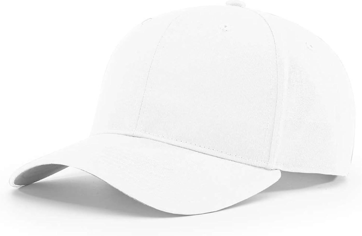 Richardson | 487 | White Referee Cap Hat | Football Umpire | Pulse R-Flex Performance Polyester | Official's Choice!