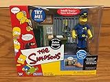 The Simpsons Springfield Police Station & Exclusive Officer Eddie World of Springfield Interactive Environement & Action Figure