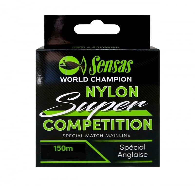 Nylon Anglaise Sensas fil coulant anti vrillage 500m resistant 2.5Kg diametre 0.18