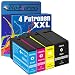 Produktbild Tito-Express PlatinumSerie 4X Druckerpatrone XXL kompatibel mit Canon PGI-1500 XL Maxify MB 2000 Series MB 2050 MB 2300 Series MB 2350