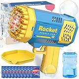 JONEG Toys for 3-8 Year Old Boys Girls: Bubble Machine for Kids with Bubble Solution, Gifts for 3 4 5 6 7 8 Years Old Boy Birthday Toy for Kid Toddlers Ages 4-6 Outdoor Wedding Bubbles Blower Maker