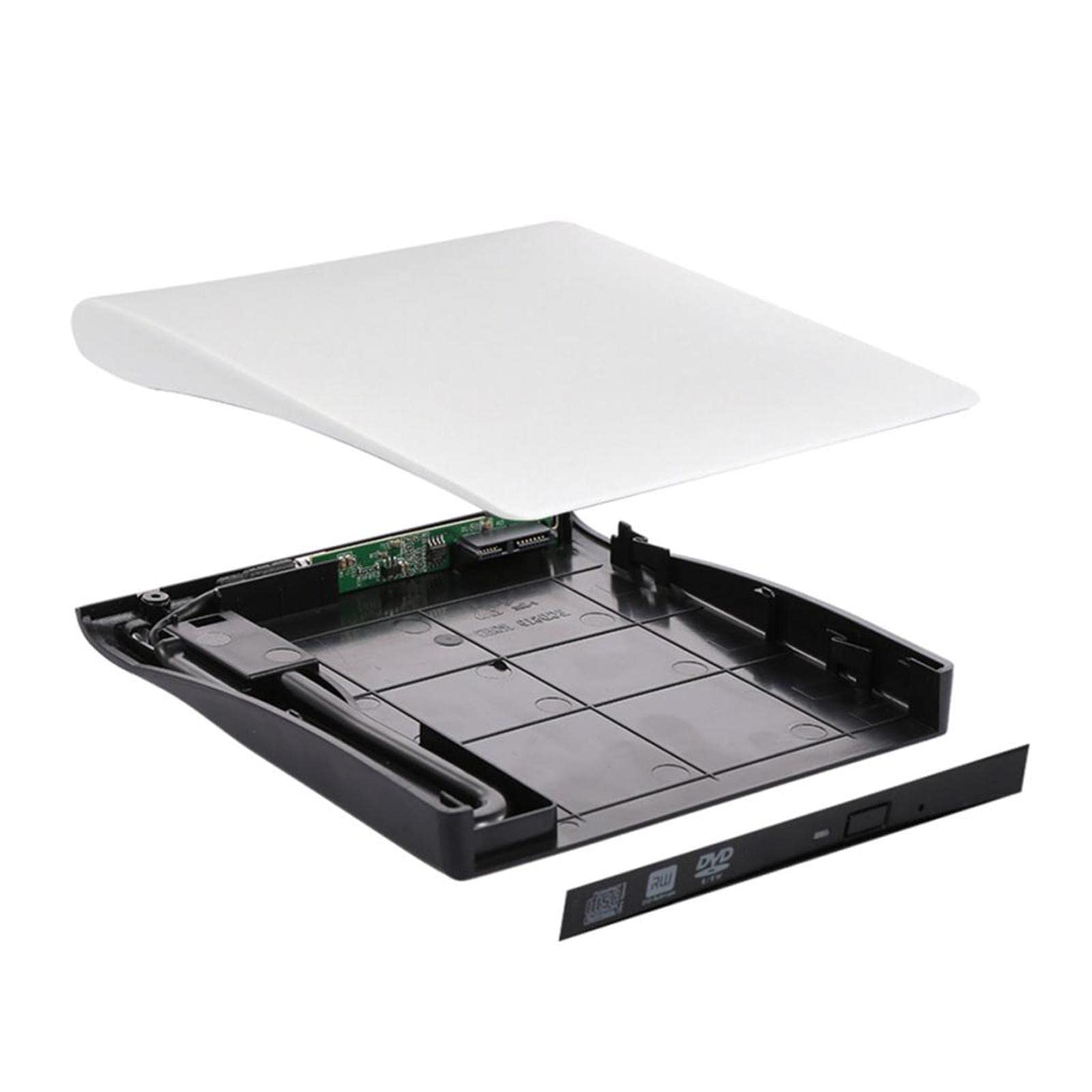 Carcasa Externa USB 3.0 de 9,5 Mm para Unidades ópticas. Carcasa Externa para Unidades de DVD/CD-ROM.