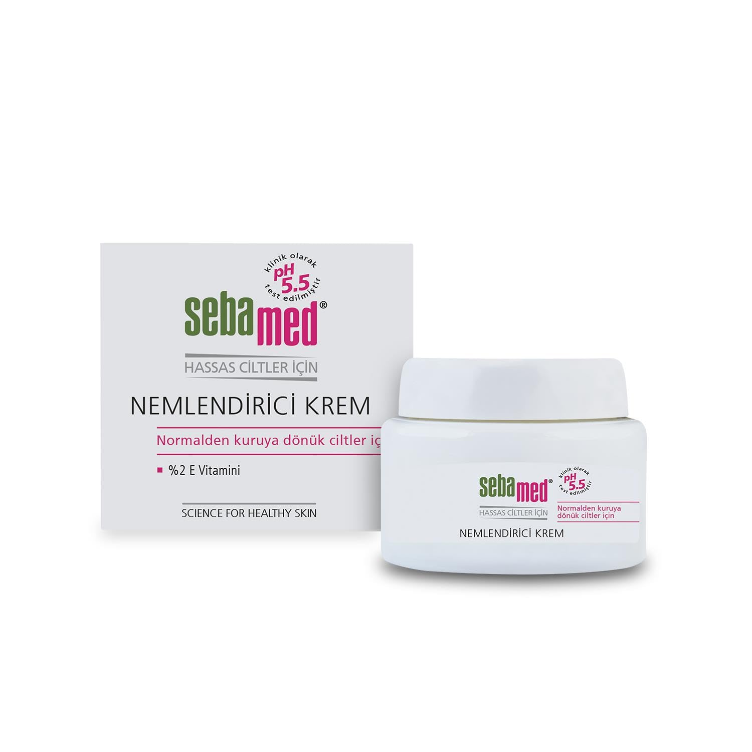 Sebamed%2 Vitamin E İçeren Nemlendirici Yüz ve Boyun Cilt Bakım Kremi – Günlük Bakım - 75 ml