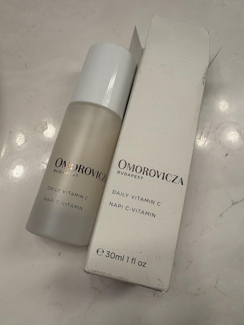 Omorovicza Budapest Omorovicza Daily Vitamin C Serum (1.0 oz), Skin Brightening Serum, Niacinamide & Hyaluronic Acid, Lightweight Oil-Free Antioxidant Vitamin C Skincare for Radiance, Elasticity & Hydration