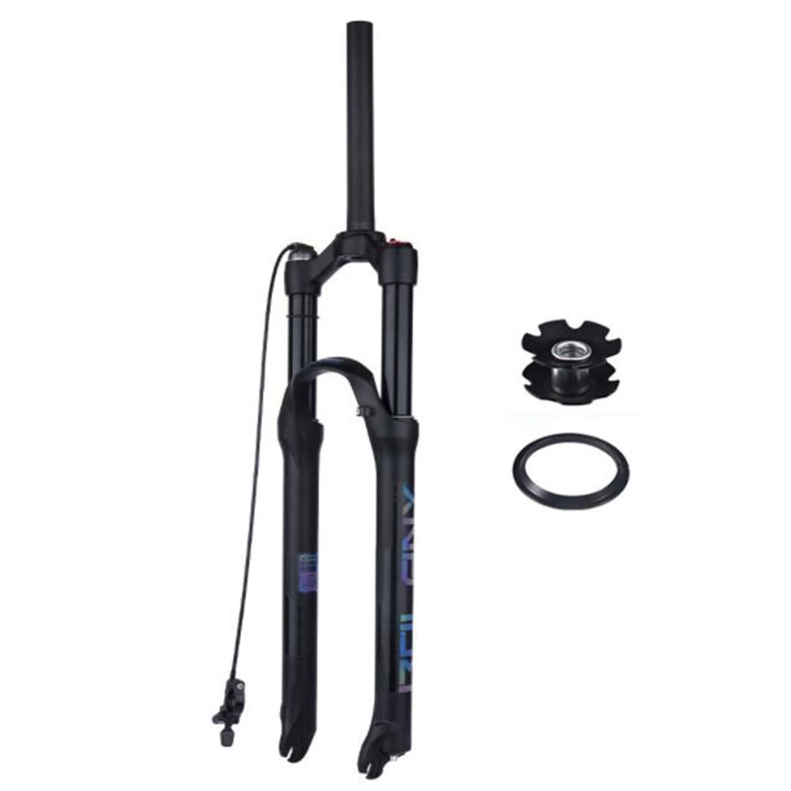 HOMSXPAC Air Mountain Bike 26/27.5/29inch,Ultralight Gas Shock Absorber 125mm Travel Rebound Adjustment 9mm Axle Accessories