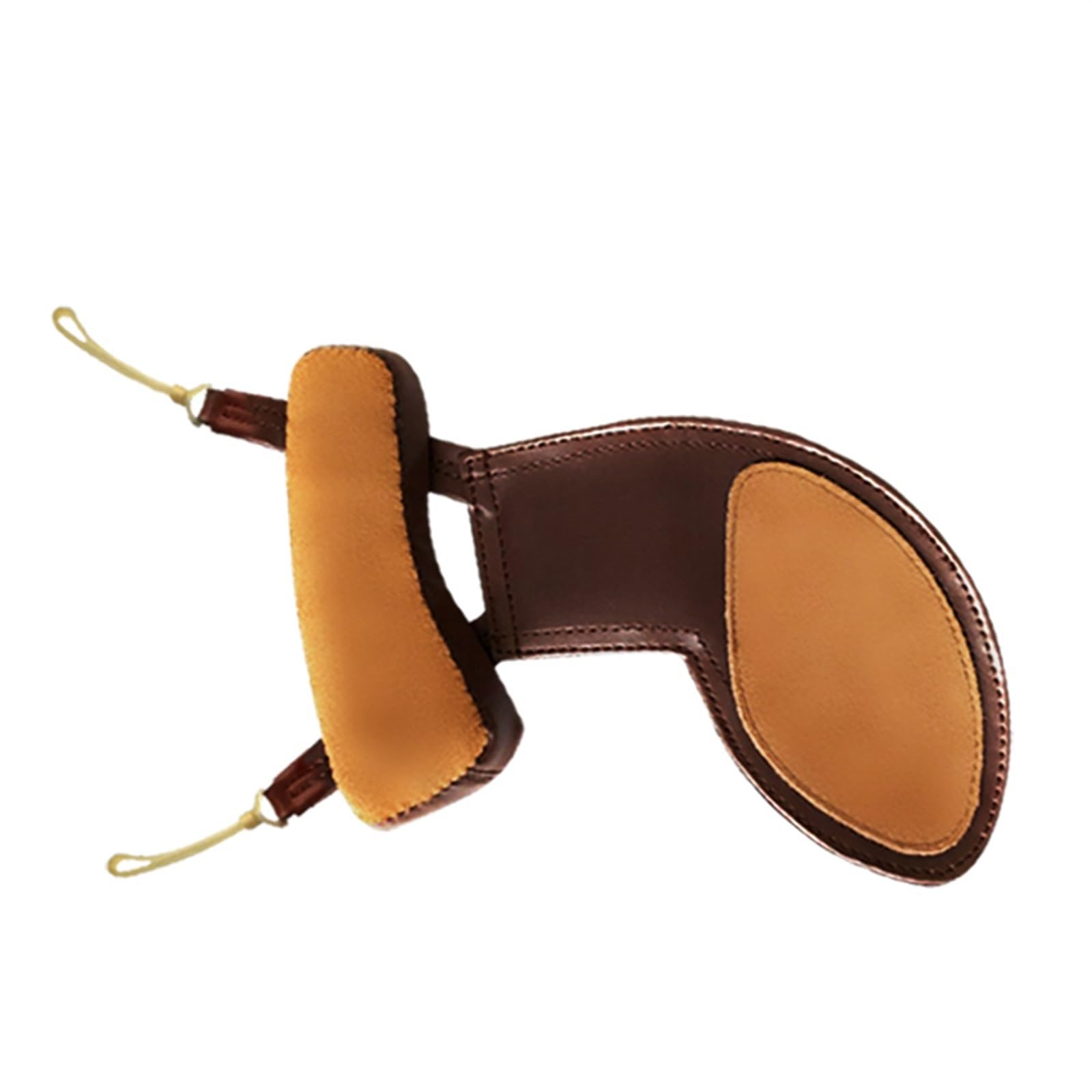 Piezas De Violín Almohadilla De Hombro Profesional Para Violín Almohadilla De Algodón Almohadilla De Tela Para Las Mejillas Accesorios Para Violín(Sheepskin+B)