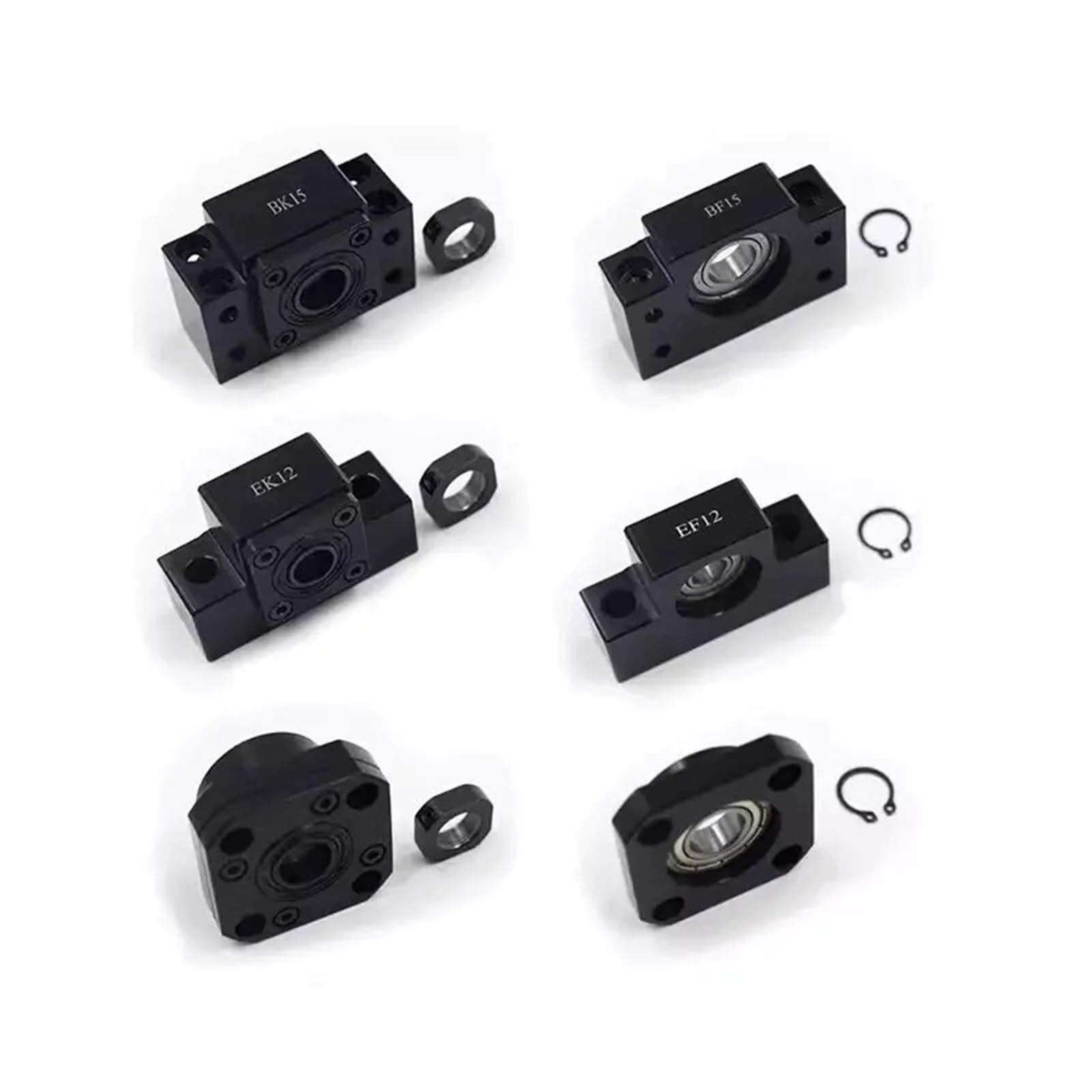 BK10 BF10 SFU1204 Kit di montaggio supporto vite a ricircolo di sfere