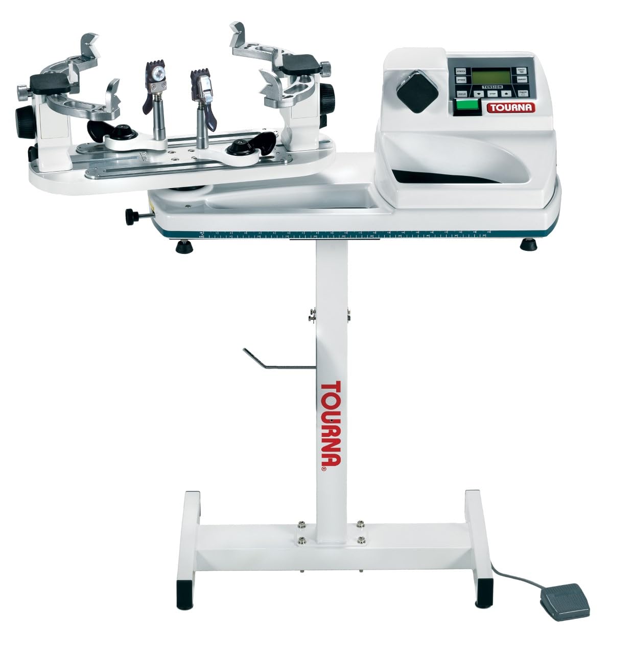 Tourna 650-ES Universal Tennis Stringing Machine – Stand-Up, Electric – Optional Cover