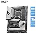 MSI PRO B650-A WIFI Motherboard, ATX - Supports AMD Ryzen 9000/8000 / 7000 Series Processors, AM5 - DDR5 Memory Boost 7600+MHz/OC, 2 x PCIe 4.0 x16, 3 x M.2 Gen4, Wi-Fi 6E