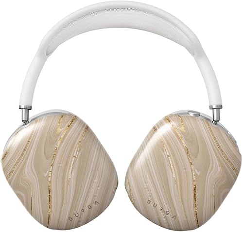 Funda Burga para Airpods MAX, compatible con Apple Airpods MAX, bonita funda protectora de plástico duro, cubiertas para auriculares, elegantes Glam