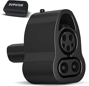 Supicon CCS Charger Adapter for Tesla Include Travel case, DC Charge Adapter for Model 3/Y/S/X, 220kw&amp;250A, Applicable to All CCS1 Chargers, Patented Design, Upgrade CCS Before Using This Adapter