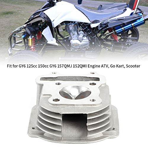 Kit de motor Go Kart, robusto à prova de ferrugem e durável, montagem de cabeça de cilindro de corri
