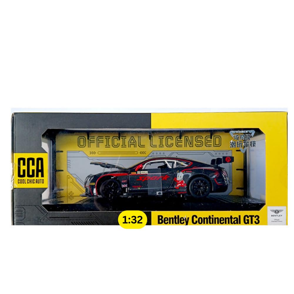 SMALL CLAP CCA 1:32 Bentley Continental GT3 Die-Cast Car with
