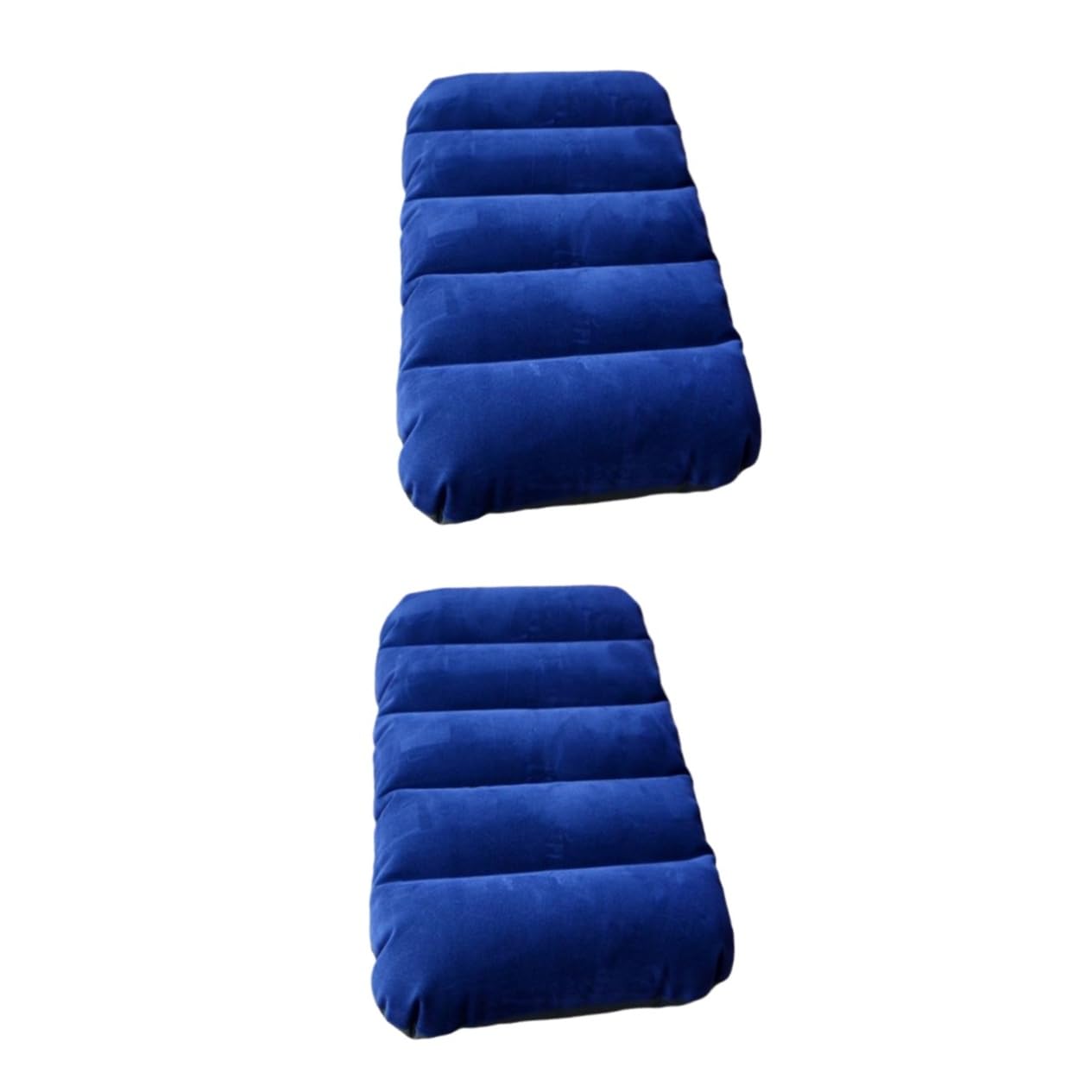 BESPORTBLE 2pcs Inflatable Chair Back Cushion Multi-Purpose Flocking Pillow for Outdoor