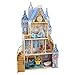 KidKraft 65400 Disney® Prinzessin Cinderella Aschenputtel Royal Dream Puppenhaus aus Holz mit Zubehör für 30 cm große Puppen mit 12 Accessoires und 4 Spielebenen
