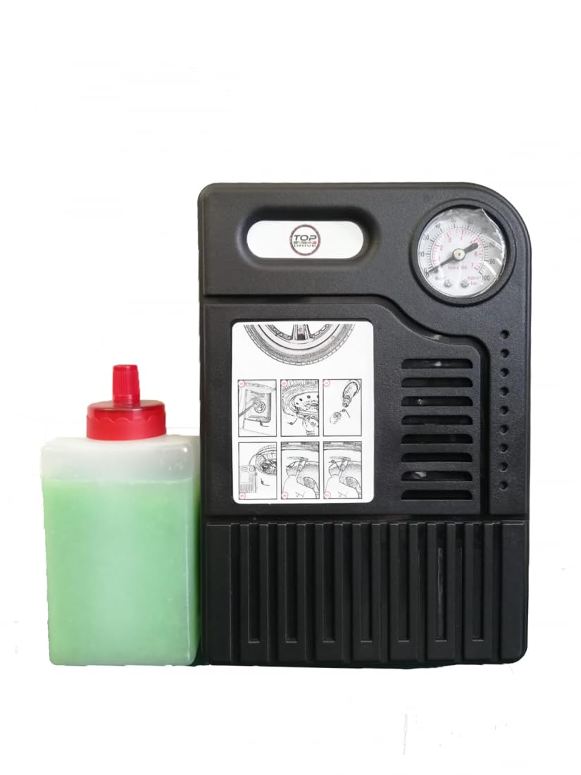 top drive Kit GONFIA E RIPARA No Problem Auto GONFIAGGIO E SIGILLANTE Pneumatici con Soluzione